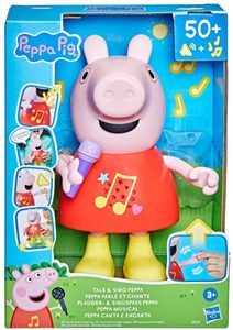HASBRO Prasátko Peppa Pig mluví zpívá hraje na baterie Zvuk AJ