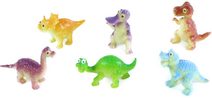 Dinosauři zvířátka 5cm set 6ks pravěký ještěr figurky veselé 2 druhy v sáčku