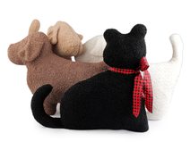 Dekorační polštář kočka, pes buklé