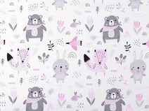 METRÁŽ Bavlněná látka s dětskými motivy