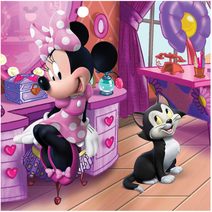 Puzzle Minnie v Paříži 24 dílků