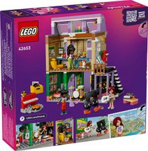 LEGO FRIENDS Obchod s hudebninami a byt 42653