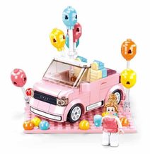 SLUBAN Mini Handcraft Studentský pokoj 216 dílků + 1 figurka STAVEBNICE