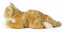 Plyšová mourovatá kočka hnědá 42 cm ECO-FRIENDLY