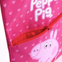 Sáček na přezůvky Peppa Pig sportovní stahovatelný vak na záda 27x33cm