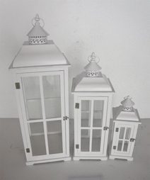 Lucerna kovová K2339/ Velká - 40 cm