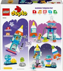 LEGO DUPLO Vesmírné dobrodružství s raketoplánem 3v1 10422