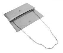 Elegantní stříbrné tenké dámské psaníčko SP07 GROSSO