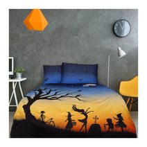 Povlečení satén Geon Slet čarodejnic 140x200, 70x90 cm