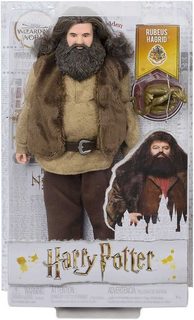 MATTEL HARRY POTTER - Rubeus Hagrid Panák - Kloubový s Doplňky