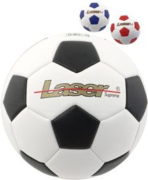 Míč kopací fotbalový kopačák Laser Supreme vel. 5 na kopanou 3 barvy