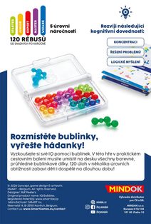 MINDOK HRA Smart IQ Bubliny hlavolam pro 1 hráče