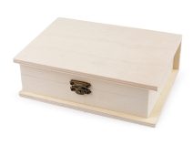 Dřevěná krabička k dozdobení