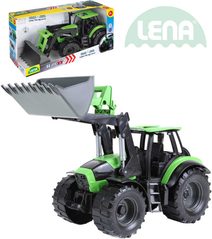 Traktor funkční se lžící 45cm Worxx 1:15 DeutzFahr Agrotron 7250 plast