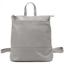 Kožená malá dámská crossbody kabelka na řetízku černá