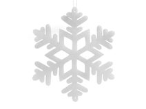 Pěnové vločky, sada 5 ks mix velikostí