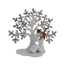 Strom života - matka v objetí s dítětem X8188 - 12.5x4.5x11cm