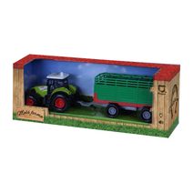Traktor se zvukem a světlem s vlečkou