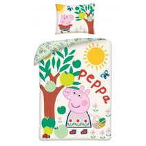 Povlečení ve vaku Peppa Pig jabloň Bavlna, 140/200, 70/90 cm