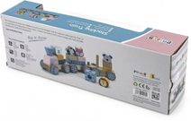 VIGA DŘEVO PolarB Mašinka vláček se zvířátky baby *DŘEVĚNÉ HRAČKY*