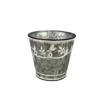 Dekorační Květináč plechový K2604/3