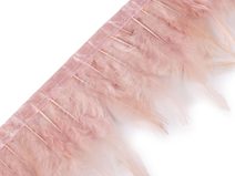 Prýmek - kohoutí peří šíře 10-12 cm METRÁŽ