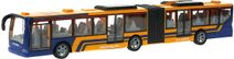 RC kloubový autobus MHD (USB, světlo, baterie; 2 barvy)