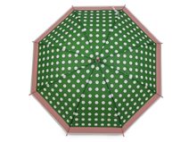 Dámský / dívčí vystřelovací deštník puntík