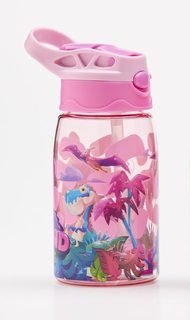 Water Revolution Dětská Tritanová láhev na pití Dinaland pink Tritan, 500 ml