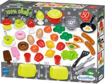 Vozík zahradní 26x50,5x33cm set s květináči a nářadím plast