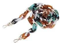 Řetěz na mobilní telefon s karabinami délka 120; 130 cm