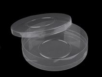 Plastová krabička / dóza Ø20 cm