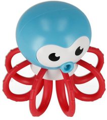 BAM BAM Baby knížka textilní měkká sloník s chrastítkem pro miminko