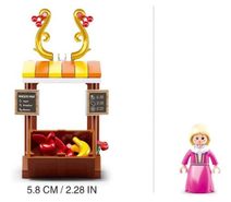 SLUBAN Mini Handcraft Studentský pokoj 216 dílků + 1 figurka STAVEBNICE