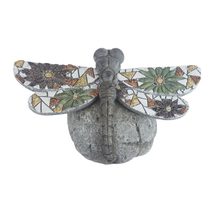 Solární dekorace vážka X6593 - 36 × 22 × 20 cm