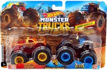 SPIN MASTER Auta teréní Monster Jam set 2ks velká kola 1:64 různé druhy kov