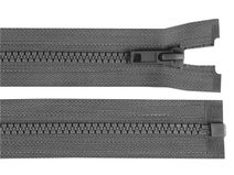 Kostěný zip šíře 5 mm délka 120 cm bundový