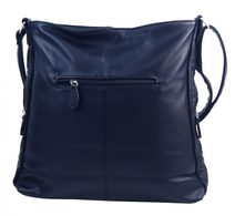 Černá elegantní dámská crossbody kabelka 4151-MM