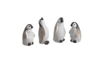 Dekorace mini tučňáci 4 kusy