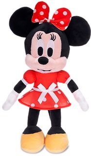 PLYŠ Myška Minnie Mouse červené šaty 40cm *PLYŠOVÉ HRAČKY*
