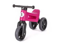 Odrážedlo FUNNY WHEELS Rider SuperSport oranž. 2v1+popruh, výš. sedla 28/30cm nos. 25kg 18m+ v krabi