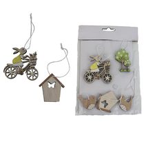 Velikonoční dekorace k zavěšení, 5 ks D6901 - 23 cm