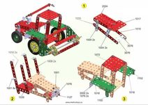 6 Velká sada traktor