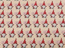 Vánoční dekorační METRÁŽ skřítek