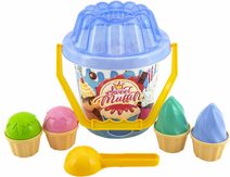 Kyblíček Tlapková patrola s konvičkou a příslušenství střední