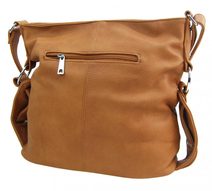 Černá elegantní dámská crossbody kabelka 4151-MM