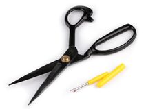 Krejčovské nůžky délka 23 cm s páráčkem