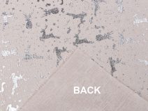 Vánoční bavlněná / imitace lnu sob metalická METRÁŽ