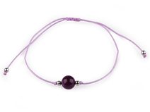 Náramek shamballa minerální korálek