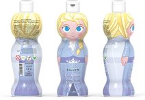 EP Line Sprchový gel a šampón 2v1 Elsa (Frozen) 400ml dětská kosmetika